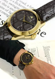 Buy Shop Gucci G Timeless Quartz Brown Dial Brown Leather Strap Watch for Men - YA1264035 USA Online