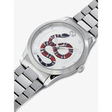 Buy Shop Gucci G Timeless Silver Dial Silver Steel Strap Watch For Women - YA1264076 USA Online