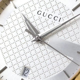 Buy Shop Gucci G Timeless Quartz Silver Dial Two Tone Steel Strap Watch For Men - YA126450 USA Online