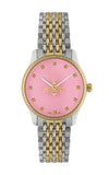 Buy Shop Gucci G Timeless Quartz Pink Dial Two Tone Steel Strap Watch For Women - YA1265030 USA Online