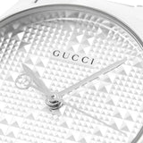 Buy Shop Gucci G Timeless Quartz Silver Dial Silver Steel Strap Watch For Women - YA126551 USA Online
