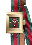 Buy Shop Gucci G-Frame Multicolored Dial Two Tone Nylon Strap Watch For Women - YA128527 USA Online