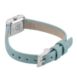 Buy Shop Gucci G-Frame Pastel Blue Mother of Pearl Dial Blue Leather Strap Watch For Women - YA128531 USA Online