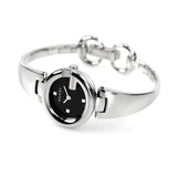 Buy Shop Gucci Guccisima Quartz Black Dial Silver Steel Strap Watch For Women - YA134501 USA Online