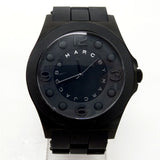 Buy Shop Marc Jacobs Pelly Black Dial Black Steel Strap Watch for Women - MBM2510 USA Online