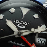 Buy Shop Seiko Automatic SKX GMT Yuto Horigome Limited Edition Black Dial Black Steel Strap Watch For Men - SSK027K1 USA Online