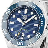 Buy Shop Tag Heuer Aquaracer Professional 300 Automatic Blue Dial Silver Steel Strap Watch for Men - WBP201B.BA0632 USA Online