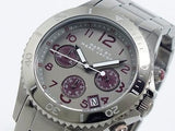 Buy Shop Marc Jacobs Rock Chronograph Gunmetal Grey Dial Grey Steel Strap Watch for Men - MBM3160 USA Online