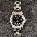Buy Shop Breitling Colt Automatic 44mm Black Dial Stainless Steel Mens Watch - A1738811/BD44/173A USA Online