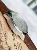 Buy Shop Tissot Luxury Powermatic 80 Silver Dial Brown Leather Strap Watch For Men - T086.407.16.031.00 USA Online