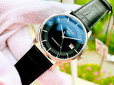 Buy Shop Tissot T Classic Luxury Black Dial Black Leather Strap Watch For Men - T086.407.16.051.00 USA Online