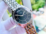 Buy Shop Tissot T Classic T One Automatic Black Dial Silver Steel Strap Watch For Men - T038.430.11.057.00 USA Online