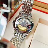 Buy Shop Tissot Le Locle Automatic Cosc White Dial Silver Steel Strap Watch For Men - T006.408.11.037.00 USA Online