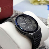Buy Shop Salvatore Ferragamo Sapphire Black Dial Black Rubber Strap Watch for Men - SFHP00320 USA Online