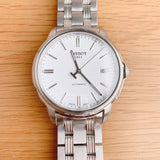 Buy Shop Tissot Automatics III Day Date White Dial Silver Steel Strap Watch For Men - T065.430.11.031.00 USA Online