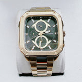Buy Shop Fossil Inscription Multifunction Black Dial Gold Steel Strap Watch for Men - BQ2656 USA Online