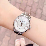 Buy Shop Tissot Chemin Des Tourelles Powermatic 80 Lady Silver Dial Silver Steel Strap Watch For Women - T099.207.11.118.00 USA Online