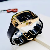 Buy Shop Guess Phoenix Black Dial Black Rubber Strap Watch for Men - GW0386G3 USA Online