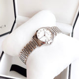 Buy Shop Gucci G Timeless Silver Dial Silver Steel Strap Watch For Women - YA126501 USA Online