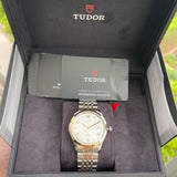 Tudor 1926 Automatic Diamonds Silver Dial Two Tone Steel Strap Watch for Men - M91651-0002