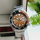Buy Shop Seiko 5 Sports Sonar Special Edition Brown Dial Silver Steel Strap Watch For Men - SRPJ47K1 USA Online
