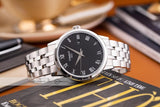 Buy Shop Tissot T Classic Dream Black Dial Silver Steel Strap Watch for Men - T033.410.11.053.01 USA Online