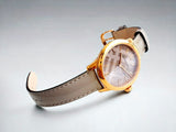 Buy Shop Burberry The Classic Quartz Grey Dial Grey Leather Strap Watch For Women - BU10119 USA Online