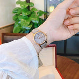 Buy Shop Burberry The Classic Quartz Grey Dial Grey Leather Strap Watch For Women - BU10119 USA Online