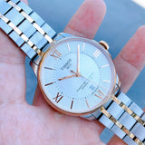 Buy Shop Tissot Chemin des Tourelles Powermatic 80 Silver Dial Two Tone Steel Strap Watch for Men - T099.407.22.038.02 USA Online