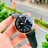Buy Shop Tissot Seastar 1000 Powermatic 80 Black Dial Black Rubber Strap Watch for Men - T120.407.37.051.01 USA Online