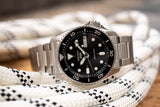 Buy Shop Seiko 5 Sports SKX Automatic Black Dial Silver Steel Strap Watch For Men - SRPK29K1 USA Online
