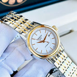 Buy Shop Tissot Carson Automatic Silver Dial Two Tone Steel Strap Watch For Women - T085.207.22.011.00 USA Online