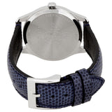 Buy Shop Gucci G-Timeless Signature Mother of Pearl Silver Dial Blue Leather Strap Watch For Women - YA1264049 USA Online