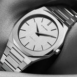 Buy Shop D1 Milano Ultra Thin Linen White Dial Silver Steel Strap Watch for Unisex - D1-UTBJ23 USA Online