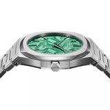 Buy Shop D1 Milano Ultra Thin Fir Green Dial Silver Steel Strap Watch for Men - D1-UTBJ34 USA Online