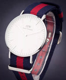 Buy Shop Daniel Wellington Classic Oxford White Dial Two Tone NATO Strap Watch For Women - DW00100046 USA Online