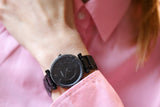 Buy Shop Fossil Carlie Black Dial Black Steel Strap Watch for Women - ES4488 USA Online