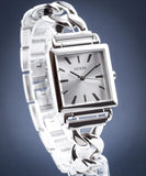 Buy Shop Guess Vanity Silver Dial Silver Steel Strap Watch for Women - W1029L1 USA Online