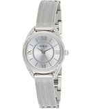 Buy Shop Guess Whisper Silver Dial Silver Mesh Bracelet Watch for Women - W1084L1 USA Online