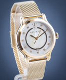 Maserati Epoca Mother of Pearl Dial Yellow Gold Mesh Strap Watch For Women - R8853118502