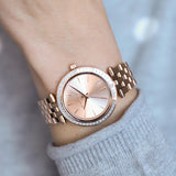 Buy Shop Michael Kors Darci Rose Gold Dial Rose Gold Stainless Steel Strap Watch for Women - MK3366 USA Online