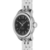 Buy Shop Tissot Le Locle Automatic Small Lady Black Dial Silver Steel Strap Watch For Women - T41.1.183.53 USA Online