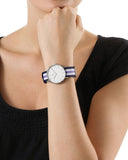 Buy Shop Daniel Wellington Classic Trinity White Dial Three Tone Nylon Strap Watch For Women - 0609DW USA Online