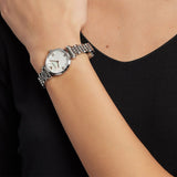 Buy Shop Emporio Armani Donna Mother of Pearl Dial Silver Steel Strap Watch For Women - AR11204 USA Online