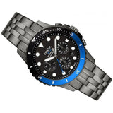 Buy Shop Fossil FB-01 Chronograph Black Dial Grey Steel Strap Watch for Men - FS5835 USA Online