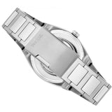 Buy Shop Fossil Everett Automatic Skeleton Blue Dial Silver Steel Strap Watch for Men - ME3220 USA Online