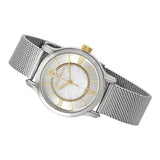 Maserati Epoca Mother of Pearl Dial Silver Mesh Strap Watch For Women - R8853118504