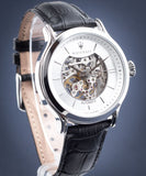 Buy Shop Maserati Epoca Automatic Skeleton Mechanical Silver Dial Watch For Men - R8821118003 USA Online