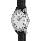 Buy Shop Tissot T Classic Carson White Dial Black Leather Strap Watch for Men - T085.410.16.013.00 USA Online