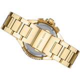 Buy Shop Michael Kors Camille Chronograph White Dial Gold Steel Strap Watch For Women - MK6994 USA Online